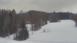 Dojezd hlavní sjezdovky