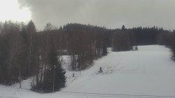 Dojezd hlavní sjezdovky