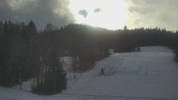 Dojezd hlavní sjezdovky