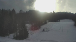 Dojezd hlavní sjezdovky