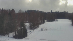 Dojezd hlavní sjezdovky