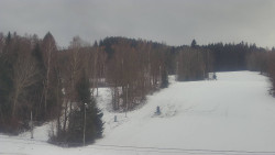 Dojezd hlavní sjezdovky