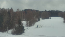 Dojezd hlavní sjezdovky