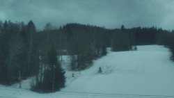 Dojezd hlavní sjezdovky