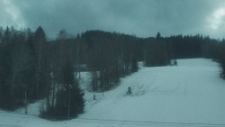 Dojezd hlavní sjezdovky