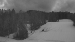 Dojezd hlavní sjezdovky