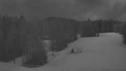 Dojezd hlavní sjezdovky