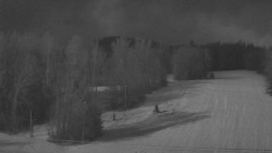 Dojezd hlavní sjezdovky