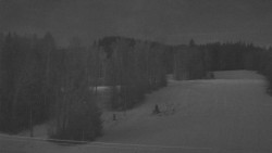 Dojezd hlavní sjezdovky