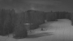 Dojezd hlavní sjezdovky