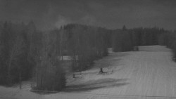 Dojezd hlavní sjezdovky