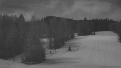 Dojezd hlavní sjezdovky