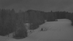 Dojezd hlavní sjezdovky