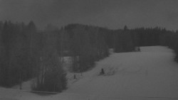 Dojezd hlavní sjezdovky