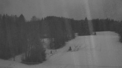 Dojezd hlavní sjezdovky