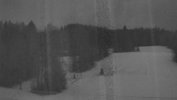 Dojezd hlavní sjezdovky