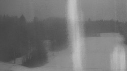 Dojezd hlavní sjezdovky