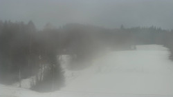 Dojezd hlavní sjezdovky