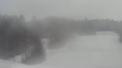 Dojezd hlavní sjezdovky