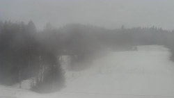 Dojezd hlavní sjezdovky