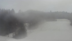 Dojezd hlavní sjezdovky