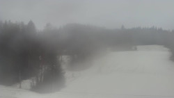 Dojezd hlavní sjezdovky