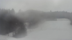 Dojezd hlavní sjezdovky