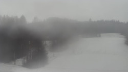 Dojezd hlavní sjezdovky