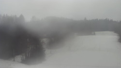 Dojezd hlavní sjezdovky