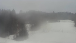 Dojezd hlavní sjezdovky