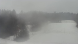 Dojezd hlavní sjezdovky