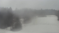 Dojezd hlavní sjezdovky