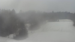 Dojezd hlavní sjezdovky