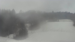 Dojezd hlavní sjezdovky