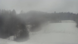 Dojezd hlavní sjezdovky