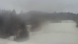 Dojezd hlavní sjezdovky