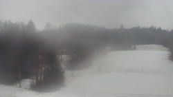 Dojezd hlavní sjezdovky