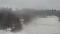 Dojezd hlavní sjezdovky