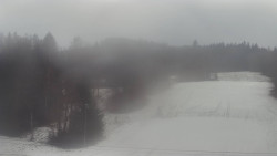 Dojezd hlavní sjezdovky