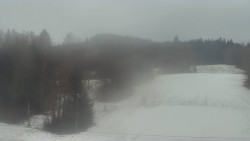 Dojezd hlavní sjezdovky