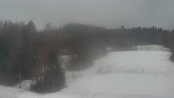 Dojezd hlavní sjezdovky