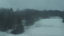 Dojezd hlavní sjezdovky