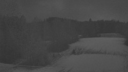 Dojezd hlavní sjezdovky