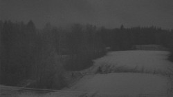 Dojezd hlavní sjezdovky