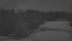 Dojezd hlavní sjezdovky