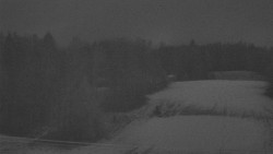 Dojezd hlavní sjezdovky