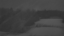 Dojezd hlavní sjezdovky