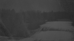 Dojezd hlavní sjezdovky