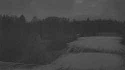 Dojezd hlavní sjezdovky