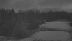 Dojezd hlavní sjezdovky